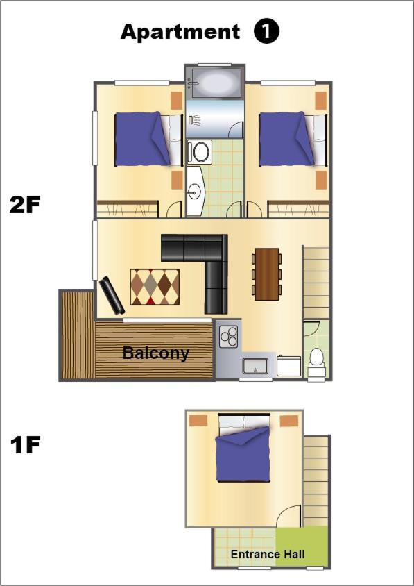 The Seasons Apartments 白马村 外观 照片